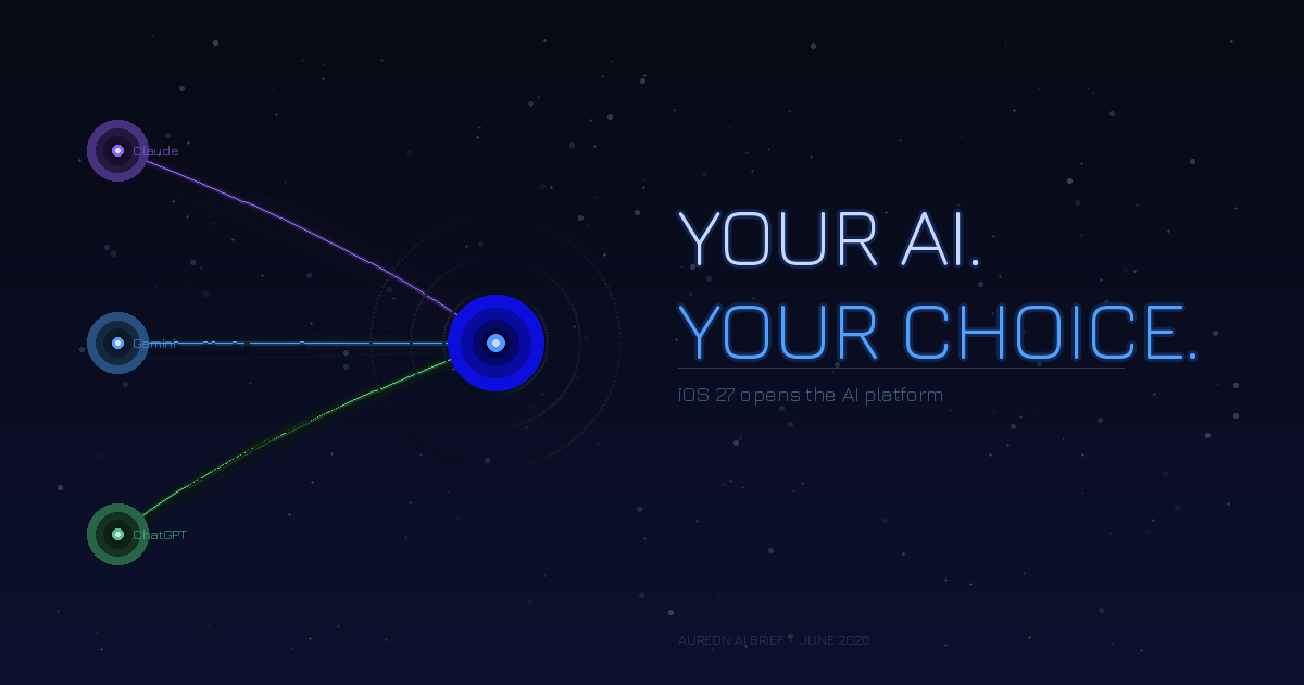 Your iPhone just became an AI switcher